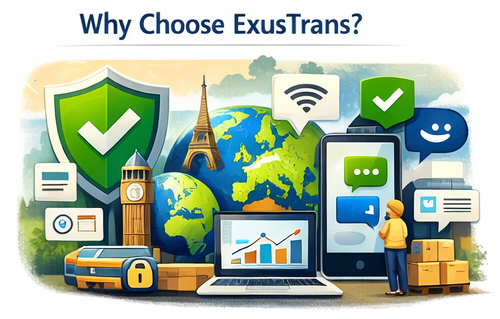 Turvallinen digitaalinen rahtialusta seuranta-, viestintä- ja luotettavilla logistiikkaominaisuuksilla